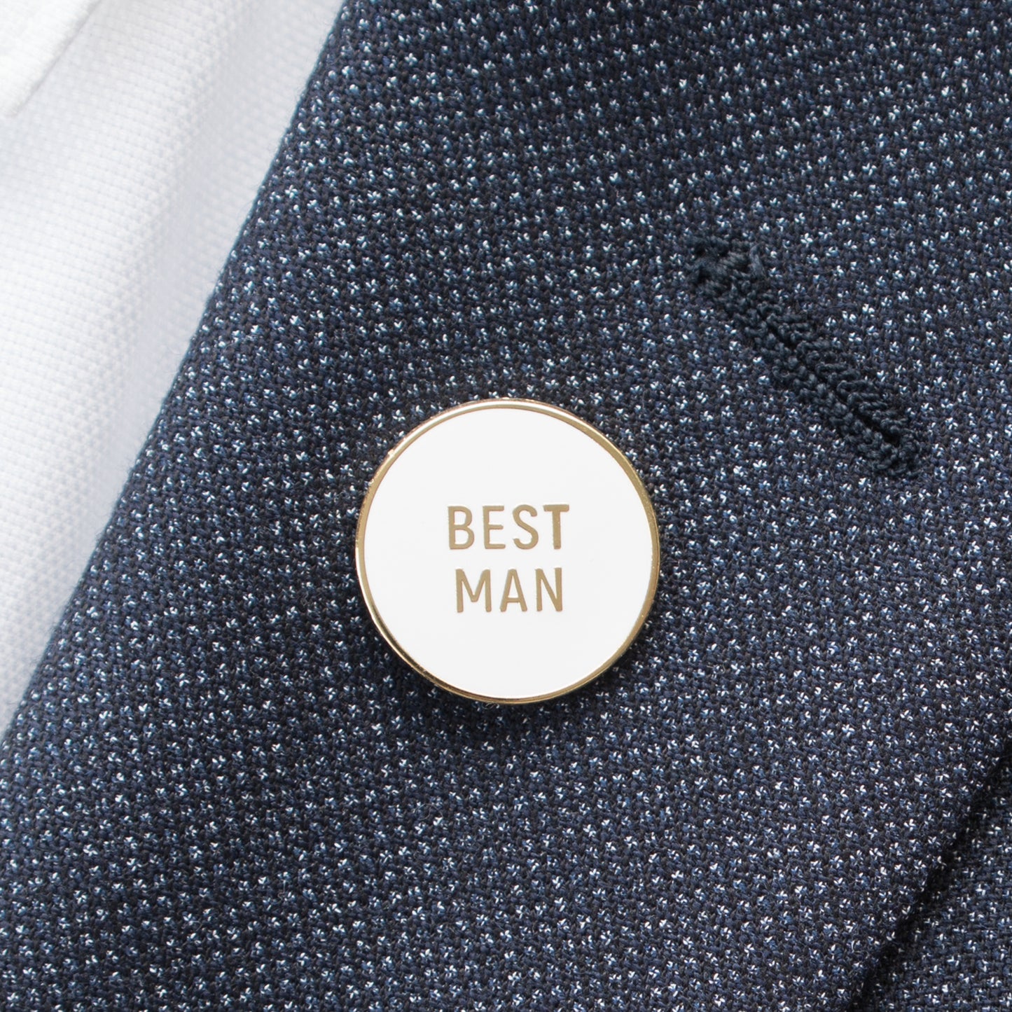 Best Man Pin