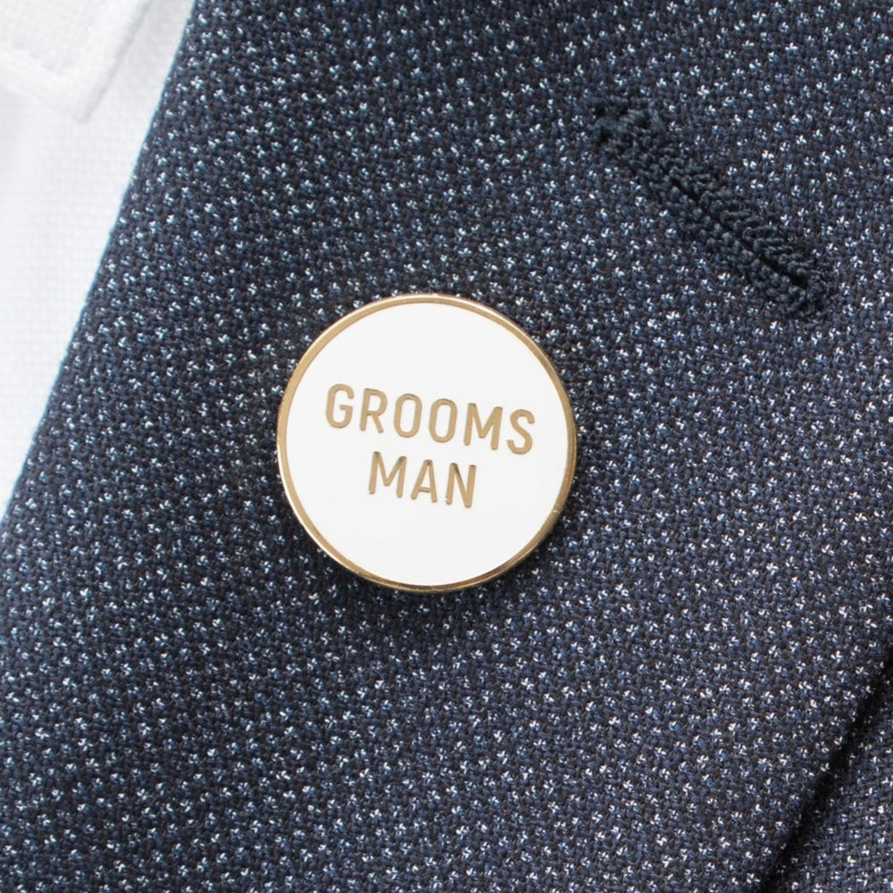 Grooms Man Pin | Palm and Posy
