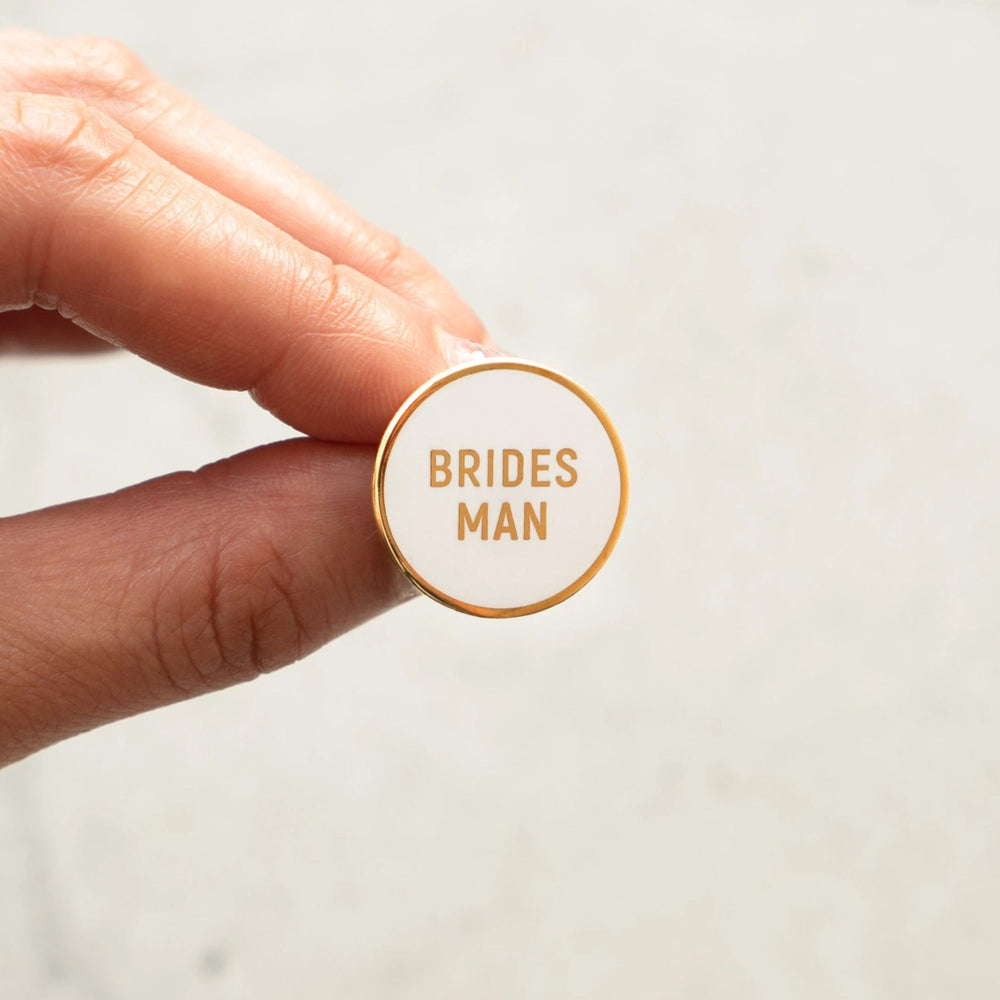 Brides Man Pin | Palm and Posy