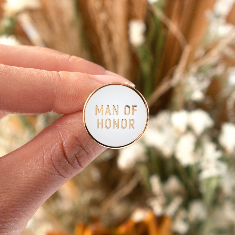 Man Of Honor Pin | Palm and Posy