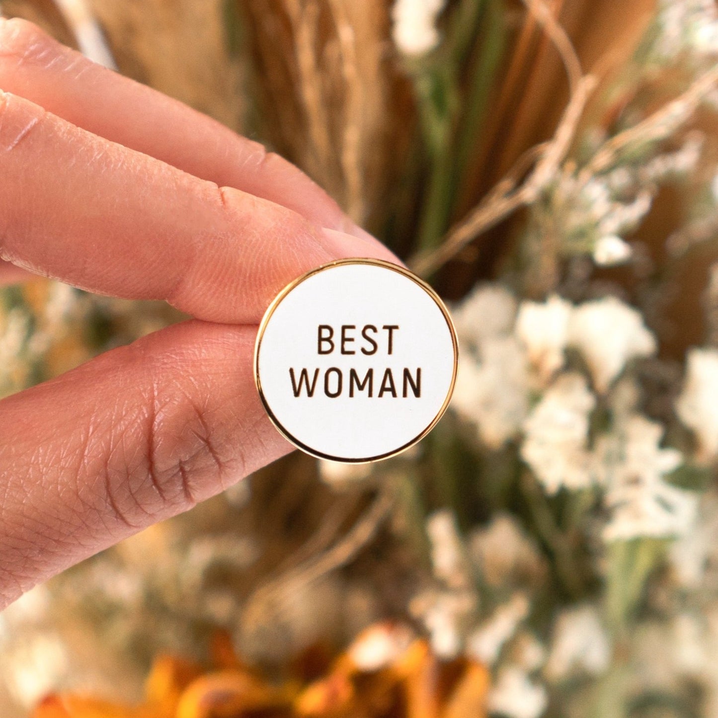 Best Woman Pin | Palm and Posy