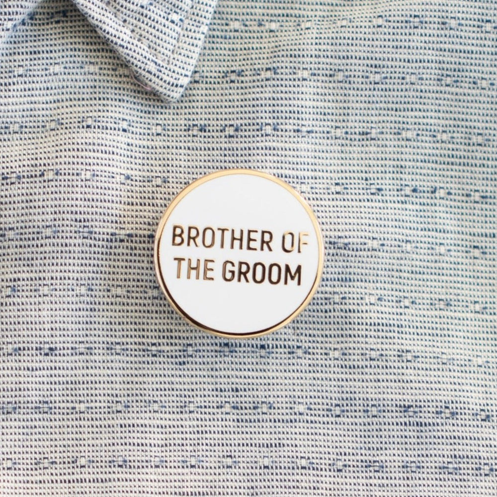 
                  
                    Brother Of The Groom Pin | Palm and Posy
                  
                