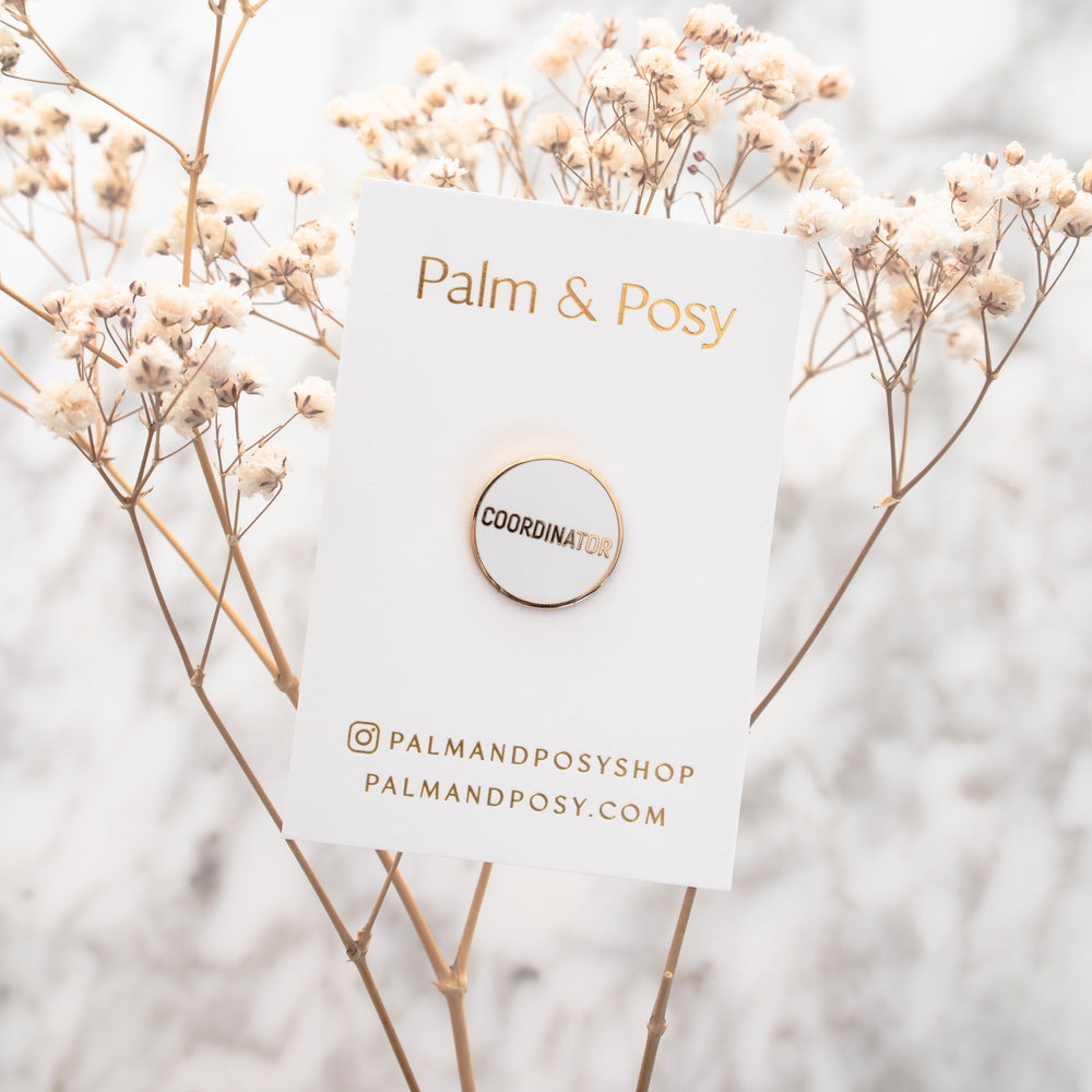 
                  
                    Coordinator Best Pin | Palm and Posy
                  
                
