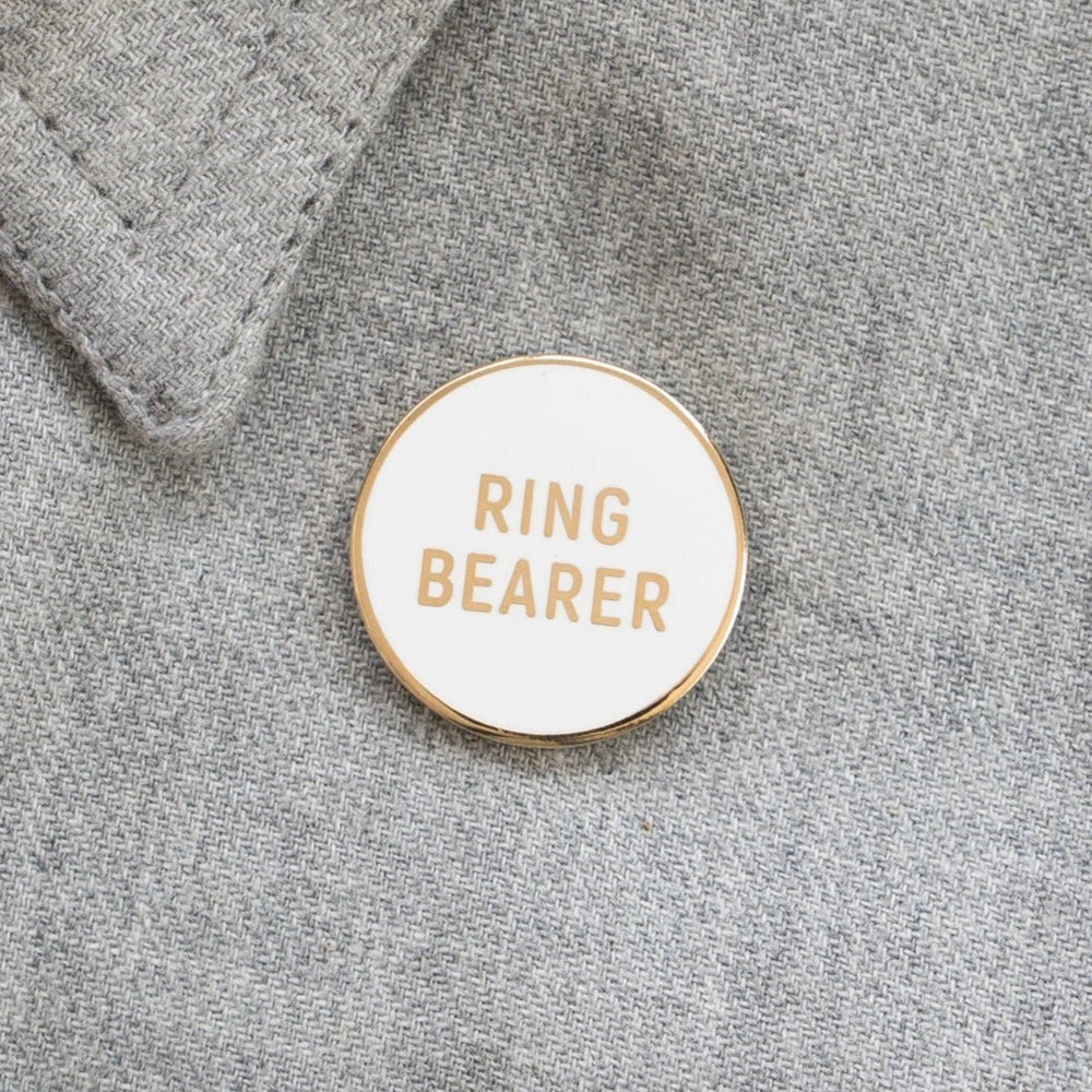 Ring Bearer Pin | Palm and Posy`