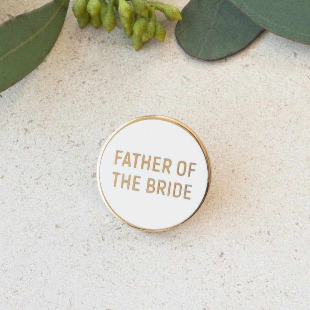 Father Of The Bride Pin | Palm and Posy